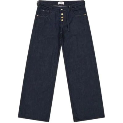 Jeans Wide Leg fermeture à boutons femme Le Temps des cerises Lauryn Jab Bleu 42/44 - Publicité Jeans Wide Leg fermeture à boutons femme Le Temps des cerises Lauryn Jab Bleu 42/44 - Publicité