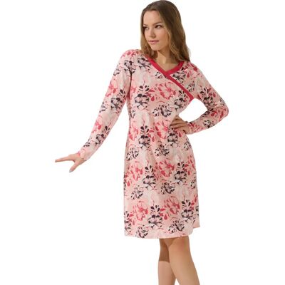 Robe t-shirt manches longues femme Lisca Ocean Orange S - Publicité Robe t-shirt manches longues femme Lisca Ocean Orange S - Publicité