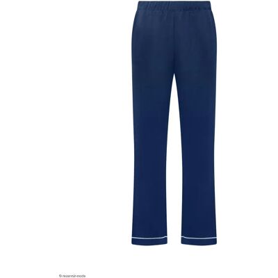 Pyjama pantalon chemise manches longues femme Lisca Tara Bleu 38 - Publicité Pyjama pantalon chemise manches longues femme Lisca Tara Bleu 38 - Publicité