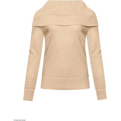 Pull femme Lisca Easy Beige 44 - Publicité Pull femme Lisca Easy Beige 44 - Publicité