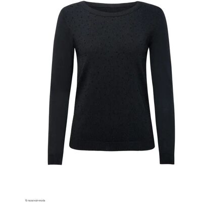 Pull manches longues femme Lisca Cocktail Noir 38 - Publicité Pull manches longues femme Lisca Cocktail Noir 38 - Publicité