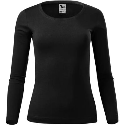 T-shirt manches longues femme Malfini Fit-T 169 Noir L - Publicité T-shirt manches longues femme Malfini Fit-T 169 Noir L - Publicité