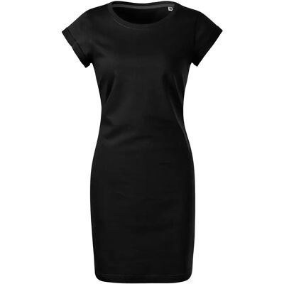 Robe t-shirt femme Malfini Freedom 178 Noir M - Publicité Robe t-shirt femme Malfini Freedom 178 Noir M - Publicité