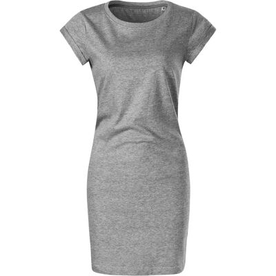 Robe t-shirt femme Malfini Freedom 178 Gris S - Publicité Robe t-shirt femme Malfini Freedom 178 Gris S - Publicité