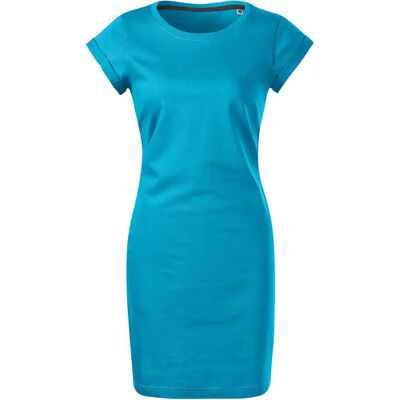 Robe t-shirt femme Malfini Freedom 178 Bleu XL - Publicité Robe t-shirt femme Malfini Freedom 178 Bleu XL - Publicité