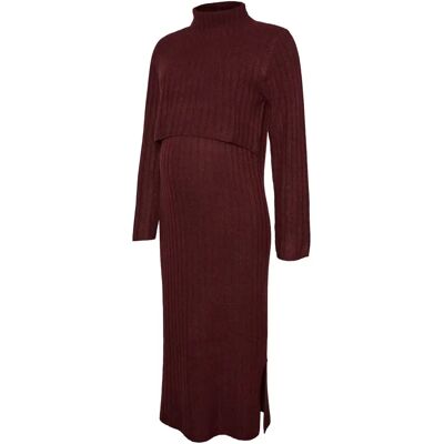 Robe pull manches longues femme Mamalicious Mlsuniva June 2f Rouge S - Publicité Robe pull manches longues femme Mamalicious Mlsuniva June 2f Rouge S - Publicité