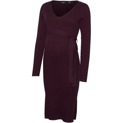 Robe pull manches longues femme Mamalicious GA Violet XL - Publicité Robe pull manches longues femme Mamalicious GA Violet XL - Publicité