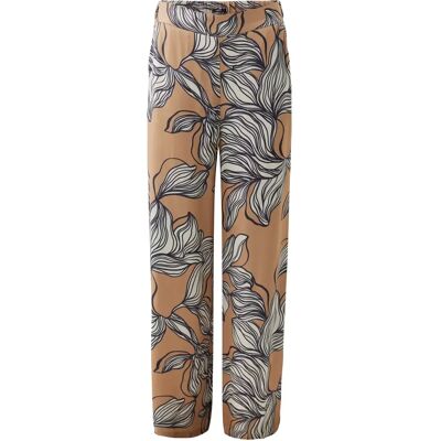 Pantalon large à motif floral graphique femme Mexx Multicolore 42 - Publicité Pantalon large à motif floral graphique femme Mexx Multicolore 42 - Publicité