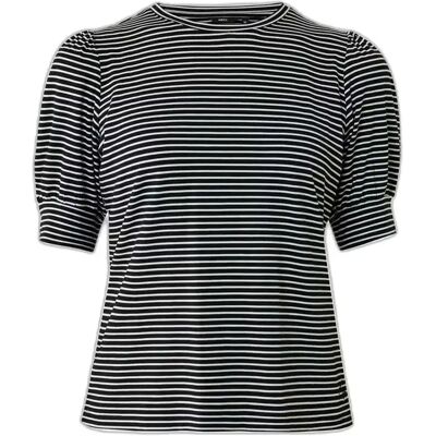 T-shirt matelassé rayé femme Mexx Pansy Noir XL - Publicité T-shirt matelassé rayé femme Mexx Pansy Noir XL - Publicité