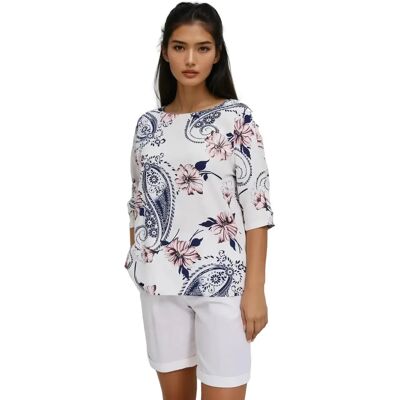 Blouse femme Moodo L-KO-4666 Noir 44 - Publicité Blouse femme Moodo L-KO-4666 Noir 44 - Publicité