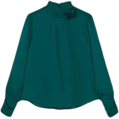 Blouse femme Moodo Z-KO-4829 Vert 42 - Publicité Blouse femme Moodo Z-KO-4829 Vert 42 - Publicité