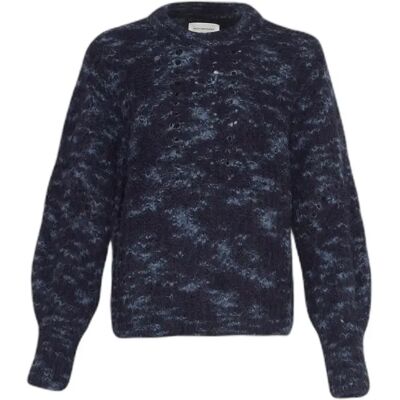 Pullover femme Moss Copenhagen Alegra Bleu XS/S - Publicité Pullover femme Moss Copenhagen Alegra Bleu XS/S - Publicité