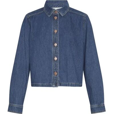 Chemise en jean femme Moss Copenhagen Adalyn Elena Bleu 42/44 - Publicité Chemise en jean femme Moss Copenhagen Adalyn Elena Bleu 42/44 - Publicité