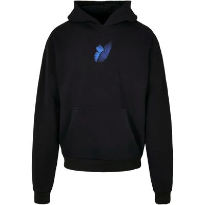 Sweatshirt à capuche Mister Tee Le Papillon Heavy Oversize Noir 2XL - Publicité Sweatshirt à capuche Mister Tee Le Papillon Heavy Oversize Noir 2XL - Publicité