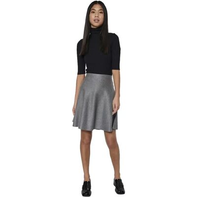 Jupe courte en maille femme Norr Als Gris 42 - Publicité Jupe courte en maille femme Norr Als Gris 42 - Publicité