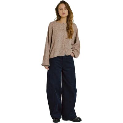 Cardigan à boutons femme Norr Halli Beige 38 - Publicité Cardigan à boutons femme Norr Halli Beige 38 - Publicité