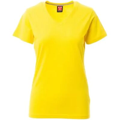 T-shirt en V femme Payper Wear Neck Jaune S - Publicité T-shirt en V femme Payper Wear Neck Jaune S - Publicité