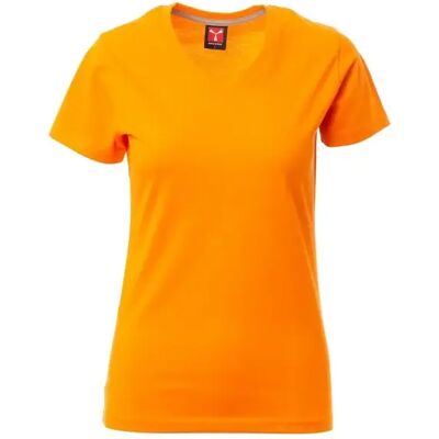 T-shirt en V femme Payper Wear Neck Orange S - Publicité T-shirt en V femme Payper Wear Neck Orange S - Publicité