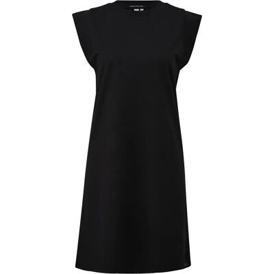 Robe en jersey à col rond femme QS Noir 2XL - Publicité Robe en jersey à col rond femme QS Noir 2XL - Publicité