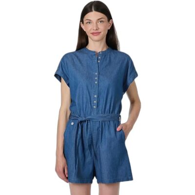 Combinaison courte en denim femme Ragwear Zenai Bleu 2XL - Publicité Combinaison courte en denim femme Ragwear Zenai Bleu 2XL - Publicité