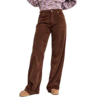 Pantalon en velours femme Roxy Surf Crush Marron 38 - Publicité Pantalon en velours femme Roxy Surf Crush Marron 38 - Publicité