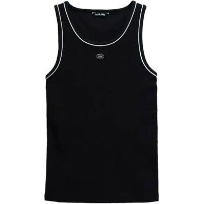Débardeur avec fils lurex femme Salsa Jeans Basic Noir S - Publicité Débardeur avec fils lurex femme Salsa Jeans Basic Noir S - Publicité