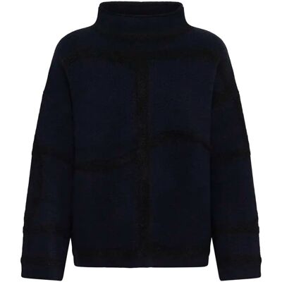 Pull femme Soaked in Luxury SLSorea Mono Bleu XL - Publicité Pull femme Soaked in Luxury SLSorea Mono Bleu XL - Publicité