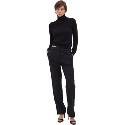 Pull col roulé femme Stefanel Noir XL - Publicité Pull col roulé femme Stefanel Noir XL - Publicité