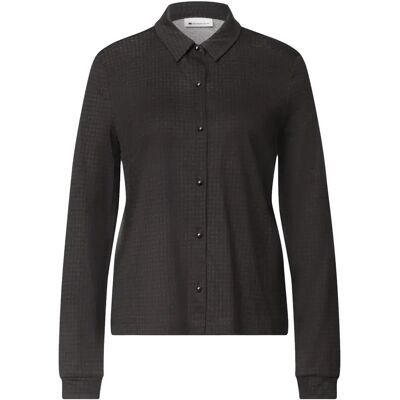 Chemise manches longues femme Street One LTD QR Noir 38 - Publicité Chemise manches longues femme Street One LTD QR Noir 38 - Publicité