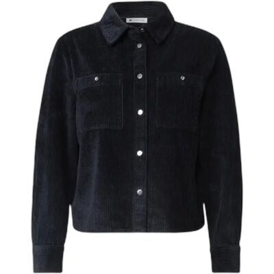Chemise manches longues femme Street One Courduroy Noir 44 - Publicité Chemise manches longues femme Street One Courduroy Noir 44 - Publicité