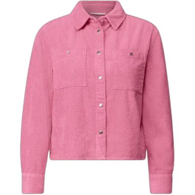 Chemise manches longues femme Street One Courduroy Rose 44 - Publicité Chemise manches longues femme Street One Courduroy Rose 44 - Publicité