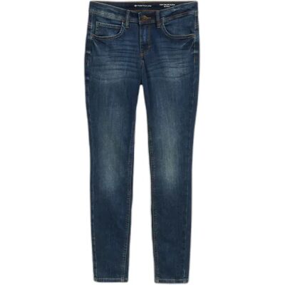 Jeans Skinny délavage foncé femme Tom Tailor Alexa Bleu 29x32 - Publicité Jeans Skinny délavage foncé femme Tom Tailor Alexa Bleu 29x32 - Publicité
