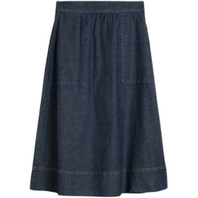 Jupe en jean wide femme Tom Tailor Bleu 44 - Publicité Jupe en jean wide femme Tom Tailor Bleu 44 - Publicité