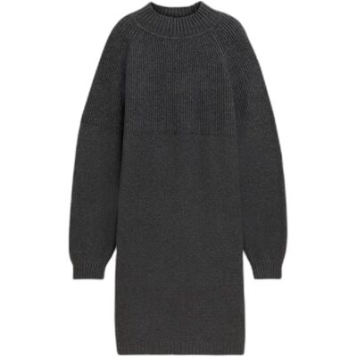 Robe en maille col montant femme Tom Tailor Denim Gris 2XL - Publicité Robe en maille col montant femme Tom Tailor Denim Gris 2XL - Publicité