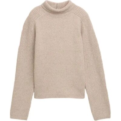 Pull col montant en maille femme Tom Tailor Denim Beige XL - Publicité Pull col montant en maille femme Tom Tailor Denim Beige XL - Publicité