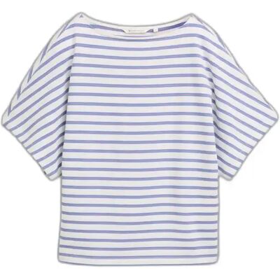 T-shirt rayé manches chauve-souris femme Tom Tailor Denim Blanc XL - Publicité T-shirt rayé manches chauve-souris femme Tom Tailor Denim Blanc XL - Publicité