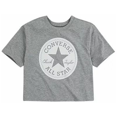 T-Shirt Boxy pour Enfants Converse Sig Chuck Patch - T-Shirt - Publicité T-Shirt Boxy pour Enfants Converse Sig Chuck Patch - T-Shirt - Publicité