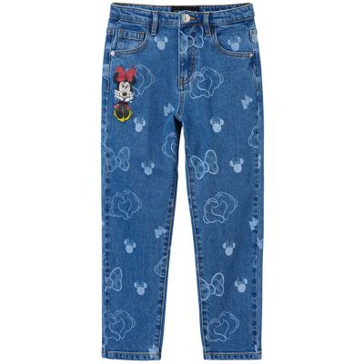 Jeans fille Desigual Daphne Disney Bleu 5/6 ans - Publicité Jeans fille Desigual Daphne Disney Bleu 5/6 ans - Publicité
