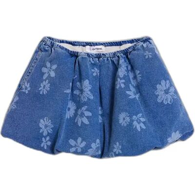 Mini jupe fille Desigual Flor Bleu 5/6 ans - Publicité Mini jupe fille Desigual Flor Bleu 5/6 ans - Publicité