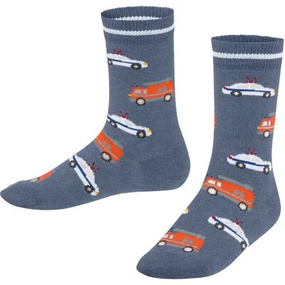 Chaussettes bébé Falke Police and Fire Cars Bleu 23/26 - Publicité Chaussettes bébé Falke Police and Fire Cars Bleu 23/26 - Publicité