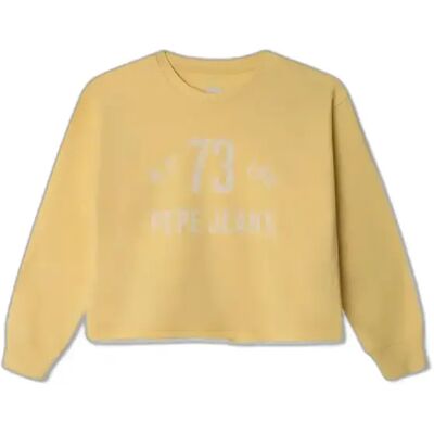 Sweatshirt fille Pepe Jeans Angel Jaune 16 ans - Publicité Sweatshirt fille Pepe Jeans Angel Jaune 16 ans - Publicité