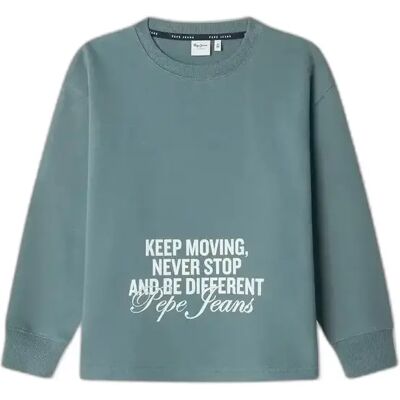 Sweatshirt enfant Pepe Jeans Geon Bleu 16 ans - Publicité Sweatshirt enfant Pepe Jeans Geon Bleu 16 ans - Publicité