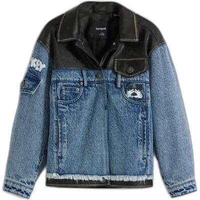 Veste en jean fille Desigual Sunny Mickey Bleu 9/10 ans - Publicité Veste en jean fille Desigual Sunny Mickey Bleu 9/10 ans - Publicité