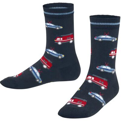 Chaussettes bébé Falke Police and Fire Cars Bleu 23/26 - Publicité Chaussettes bébé Falke Police and Fire Cars Bleu 23/26 - Publicité