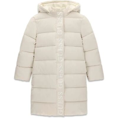 Doudoune à capuche long fille Guess J6B01-W3991 Blanc 14 ans - Publicité Doudoune à capuche long fille Guess J6B01-W3991 Blanc 14 ans - Publicité