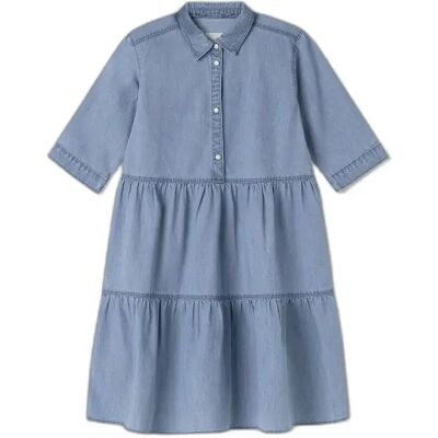 Robe en jean fille Pepe Jeans Amina Bleu 12 ans - Publicité Robe en jean fille Pepe Jeans Amina Bleu 12 ans - Publicité