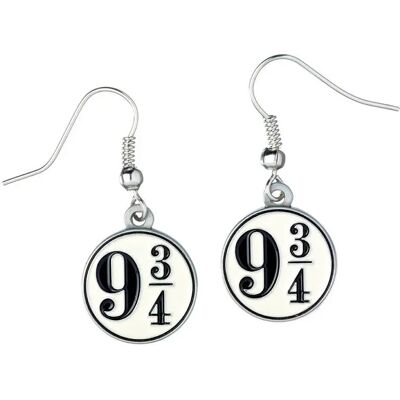 Boucles d'oreilles femme The Carat Shop Harry Potter Platform 9 Gris 11x6x1 cm - Publicité Boucles d'oreilles femme The Carat Shop Harry Potter Platform 9 Gris 11x6x1 cm - Publicité