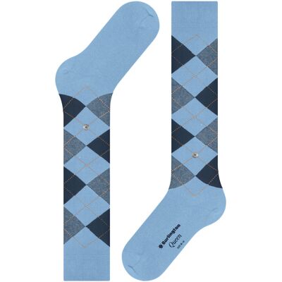 Chaussettes mi-bas femme Burlington Queen Bleu 36/41 - Publicité Chaussettes mi-bas femme Burlington Queen Bleu 36/41 - Publicité