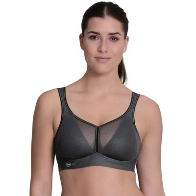Soutien-gorge de sport à coques femme Anita air control Gris 80H - Publicité Soutien-gorge de sport à coques femme Anita air control Gris 80H - Publicité