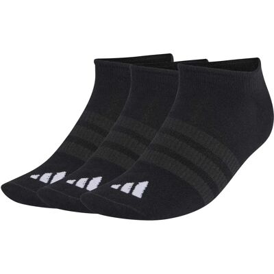Chaussettes adidas Thin&light No Show (x3) Noir 47/49 - Publicité Chaussettes adidas Thin&light No Show (x3) Noir 47/49 - Publicité